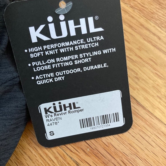 NWT W's Kuhl Revivr Romper - Picture 5 of 5